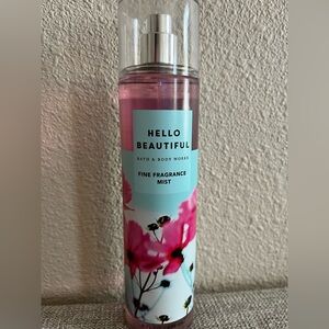 Bath & Body Works Hello Beautiful Mist - Pink and Blue